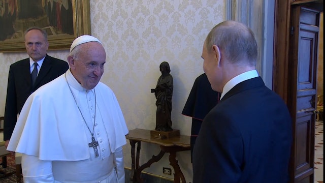 Rusia muestra apertura a mediación del Papa para encontrar solución a la guerra