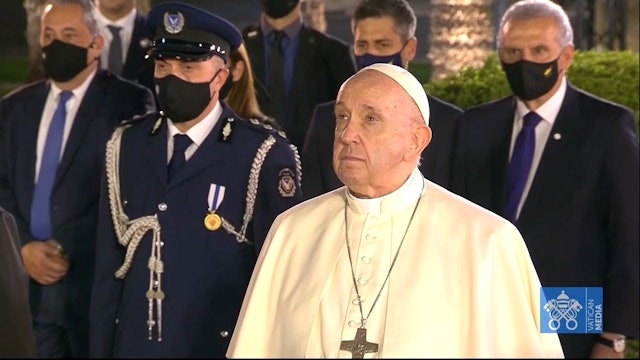 Pope Francis to President of Cyprus: I pray for peace on the entire island