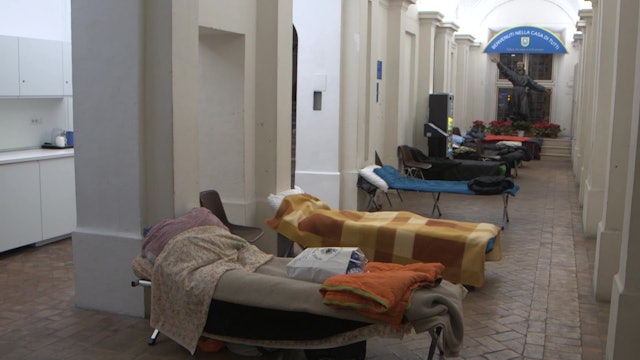 Parish in Rome opens 24/7 to welcome homeless