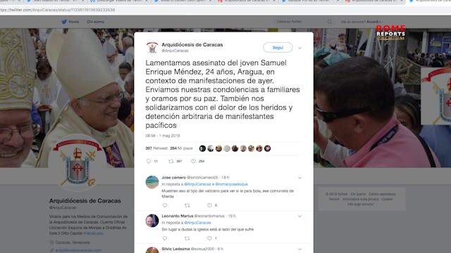 Venezuelan bishops call for an end to...