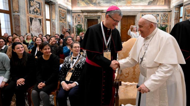 Pope Francis says “a bit of bronchiti...