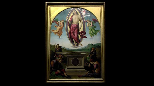 Artwork typically kept in popes' priv...