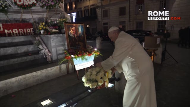 Pope Francis surprises Rome with visi...