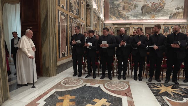 El Papa a seminaristas: “Vuestra voca...