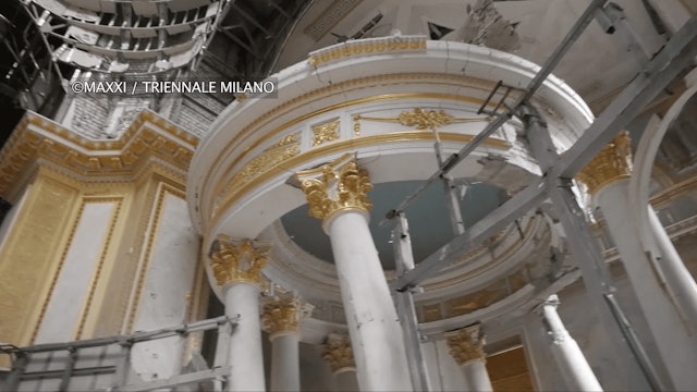Iglesia ucraniana bombardeada por misiles rusos que será reconstruida por Italia