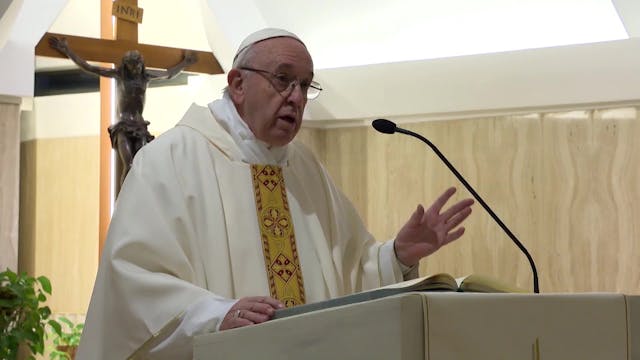 Pope in Santa Marta: God is compassio...