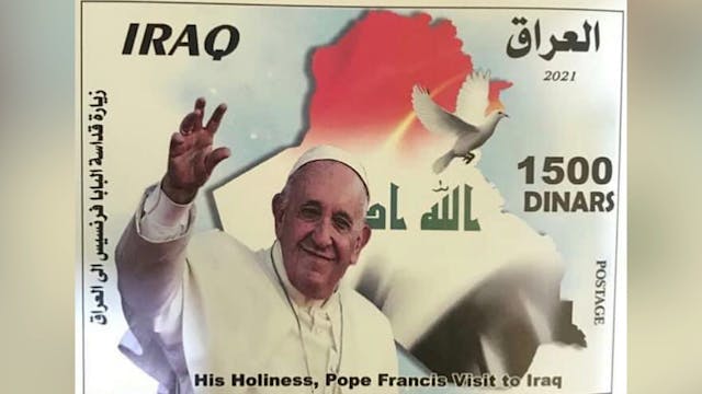 Iraq releases postage stamps of Pope ...