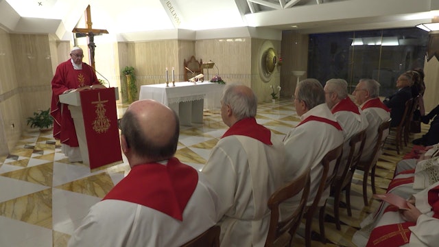 Pope in Santa Marta: Announcing Christ is not a "marketing campaign"