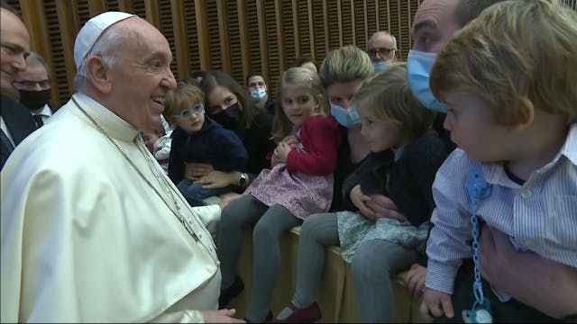 Pope Francis shares touching anecdote...