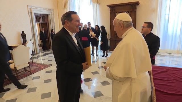 New U.S. ambassador meets Pope Franci...