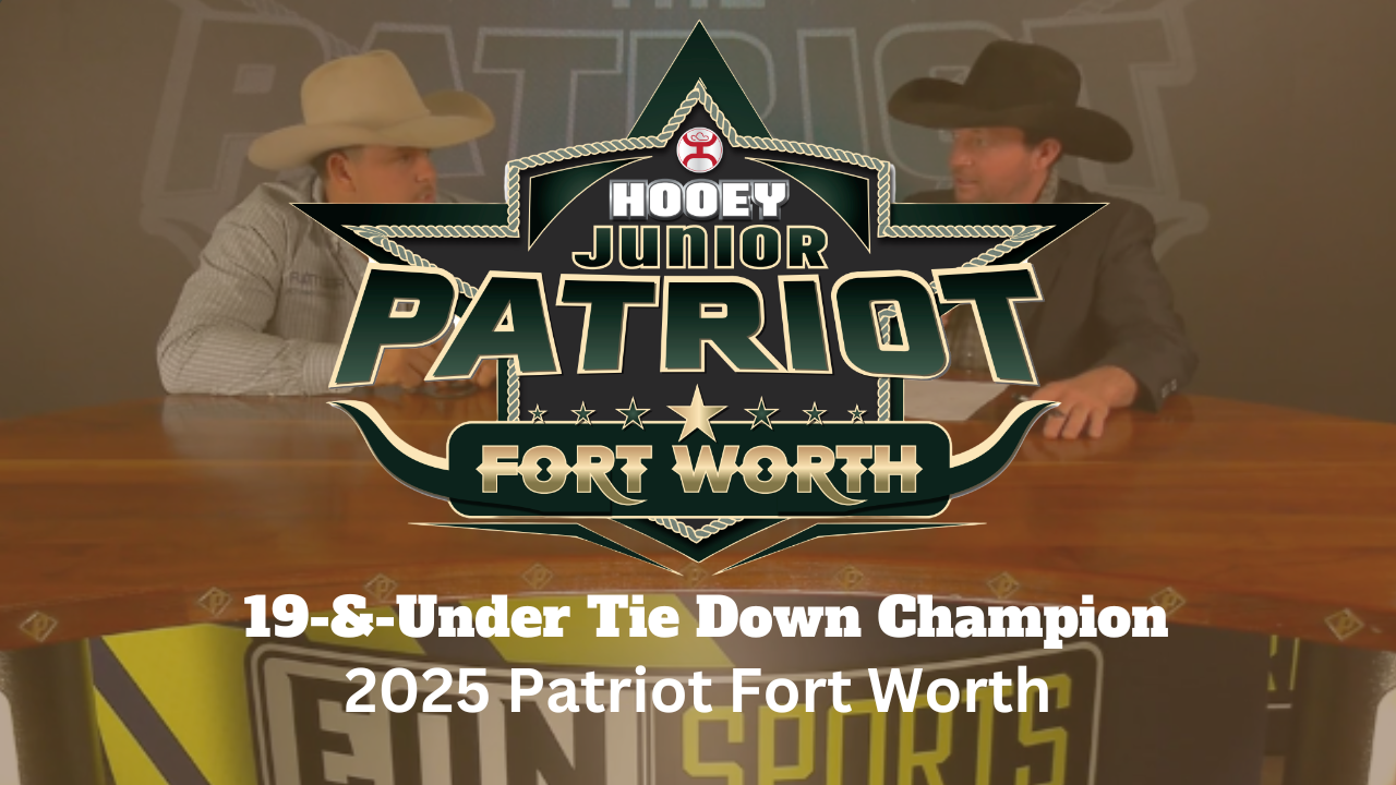 19-&-Under Tie Down Champion | 2025 Patriot Fort Worth 