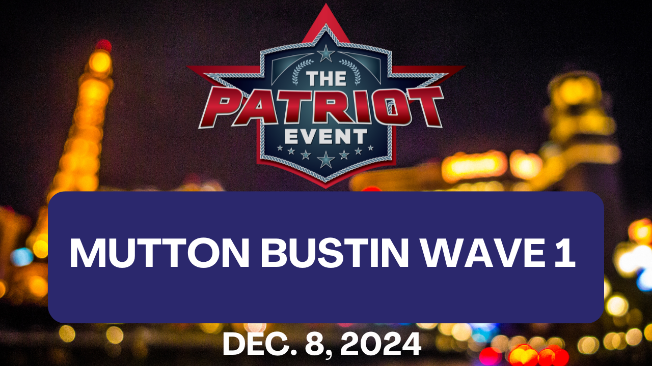 Mutton Bustin Wave 1 | Patriot Event Las Vegas | December 8, 2024