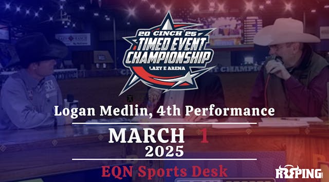 Logan Medlin, 4th Performance | Cinch...