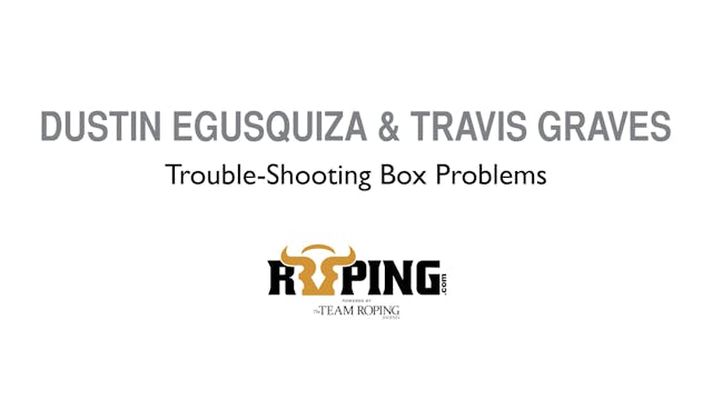 Trouble-Shooting Box Problems