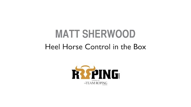 Heel Horse Control in the Box