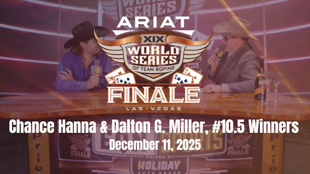 Chance Hanna & Dalton G. Miller, #10....