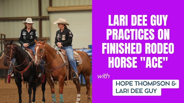 Lari Dee Guy Practices On Finished Ro...