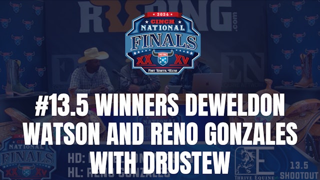 #13.5 Winners Deweldon Watson and Reno Gonzales | USTRC Finals | April 22, 2024