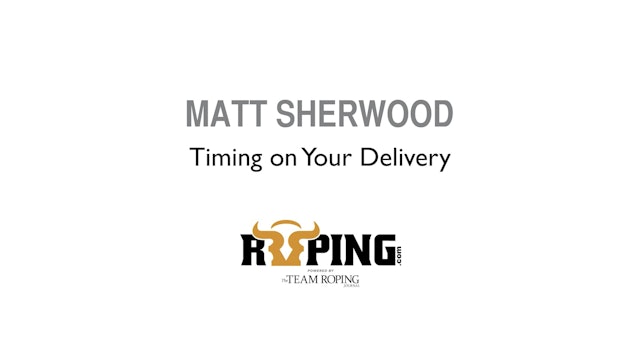 Timing on Your Delivery