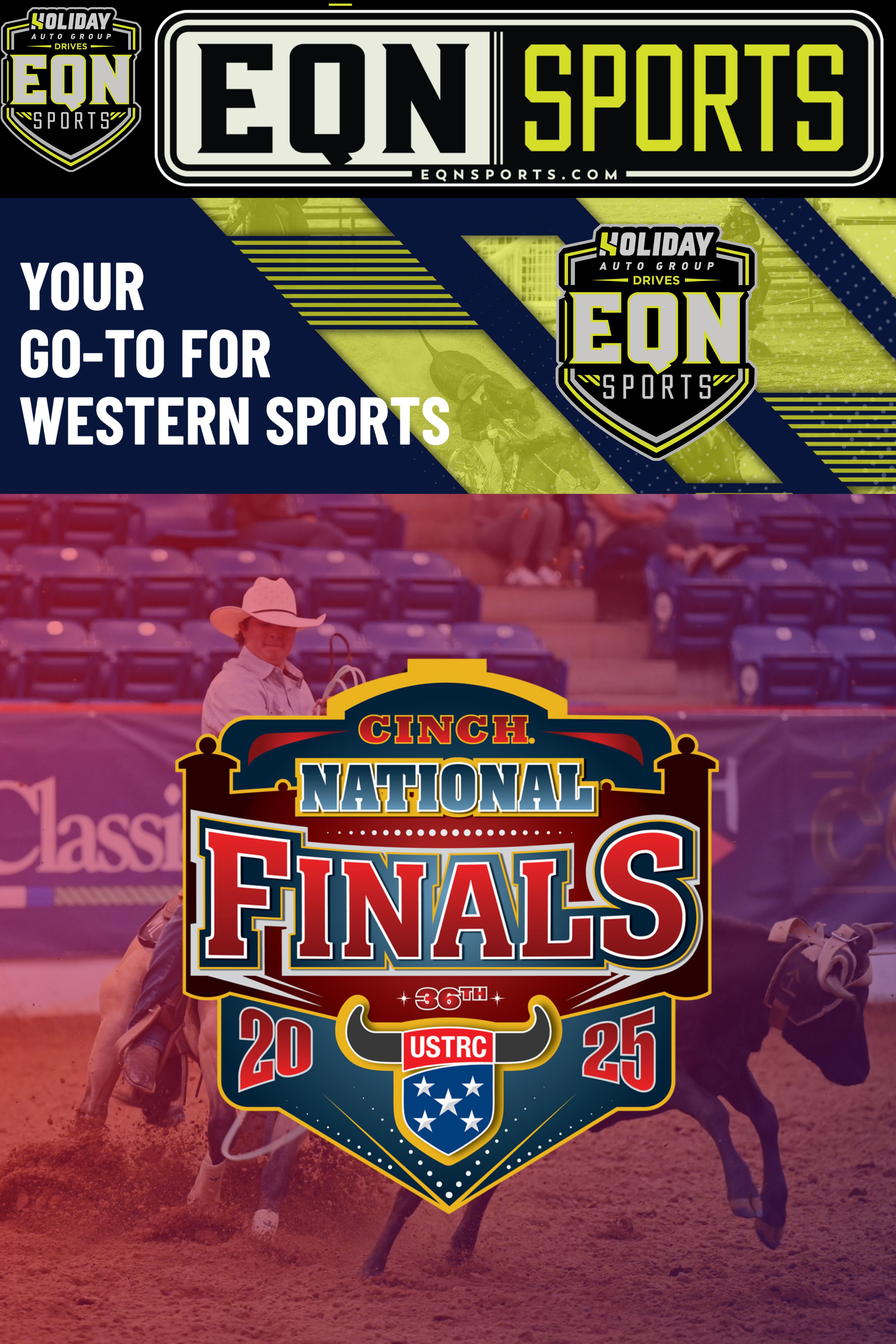 USTRC Cinch National Finals of Team Roping EQN Sports Desk Interviews