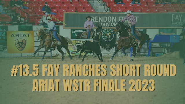 #13.5 Fay Ranches Short Round | Ariat WSTR Finale 2023