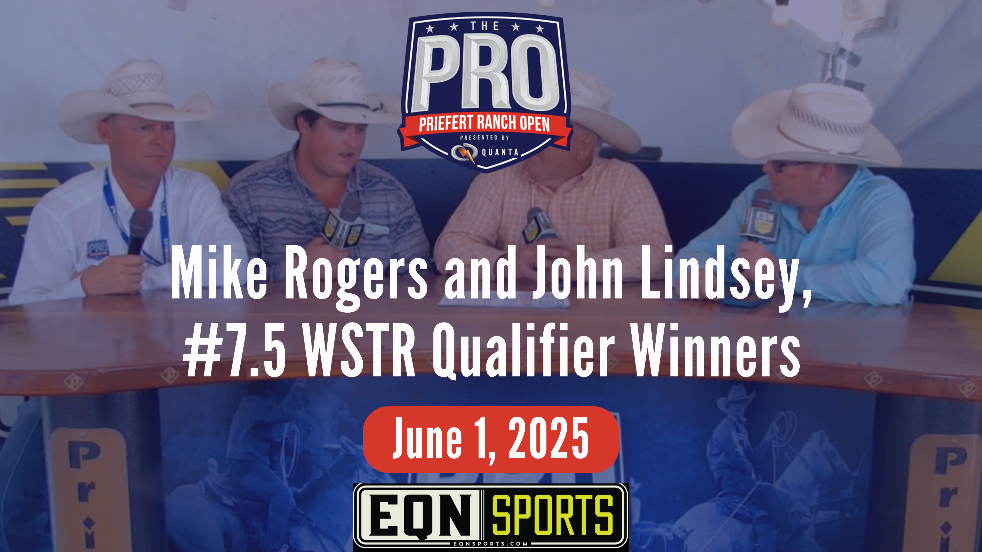 Mike Rogers and John Lindsey, #7.5 WSTR Qualifier Winners | PRO | 6/1/25