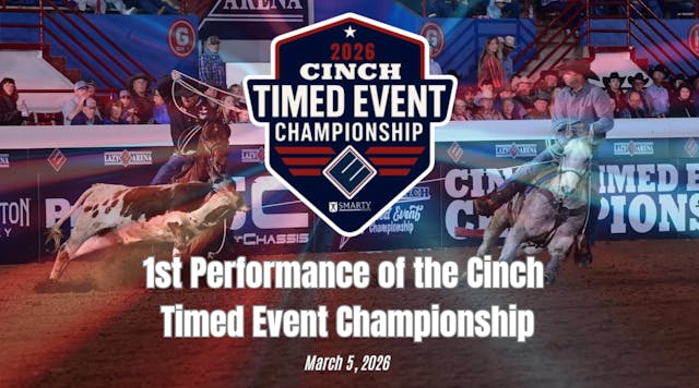 1st Performance of the Cinch Timed Ev...