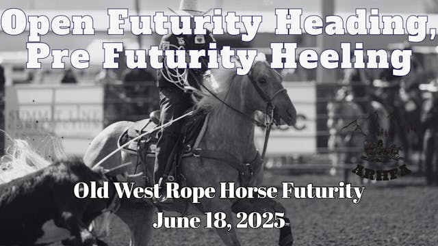 Open Futurity Heading, Pre Futurity H...