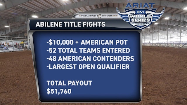The American Rodeo Contender Semifinals | Stop 4 |  Abilene, Texas