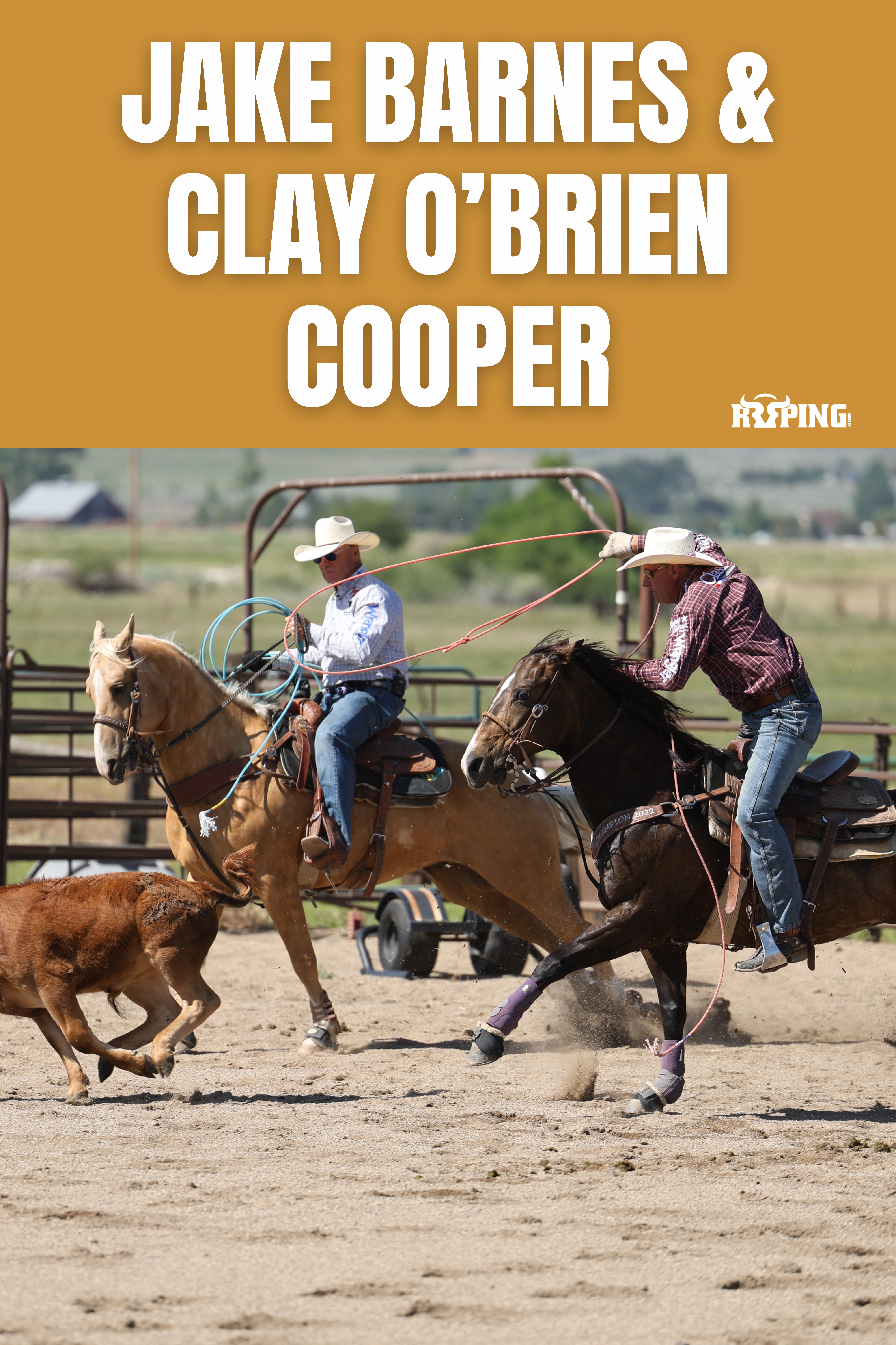 Jake Barnes and Clay O'Brien Cooper's Roping Series