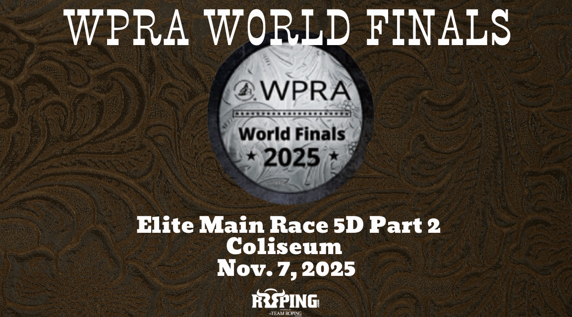 Elite Main Race 5D Part 2 | WPRA World Finals | Coliseum | November 7, 2025
