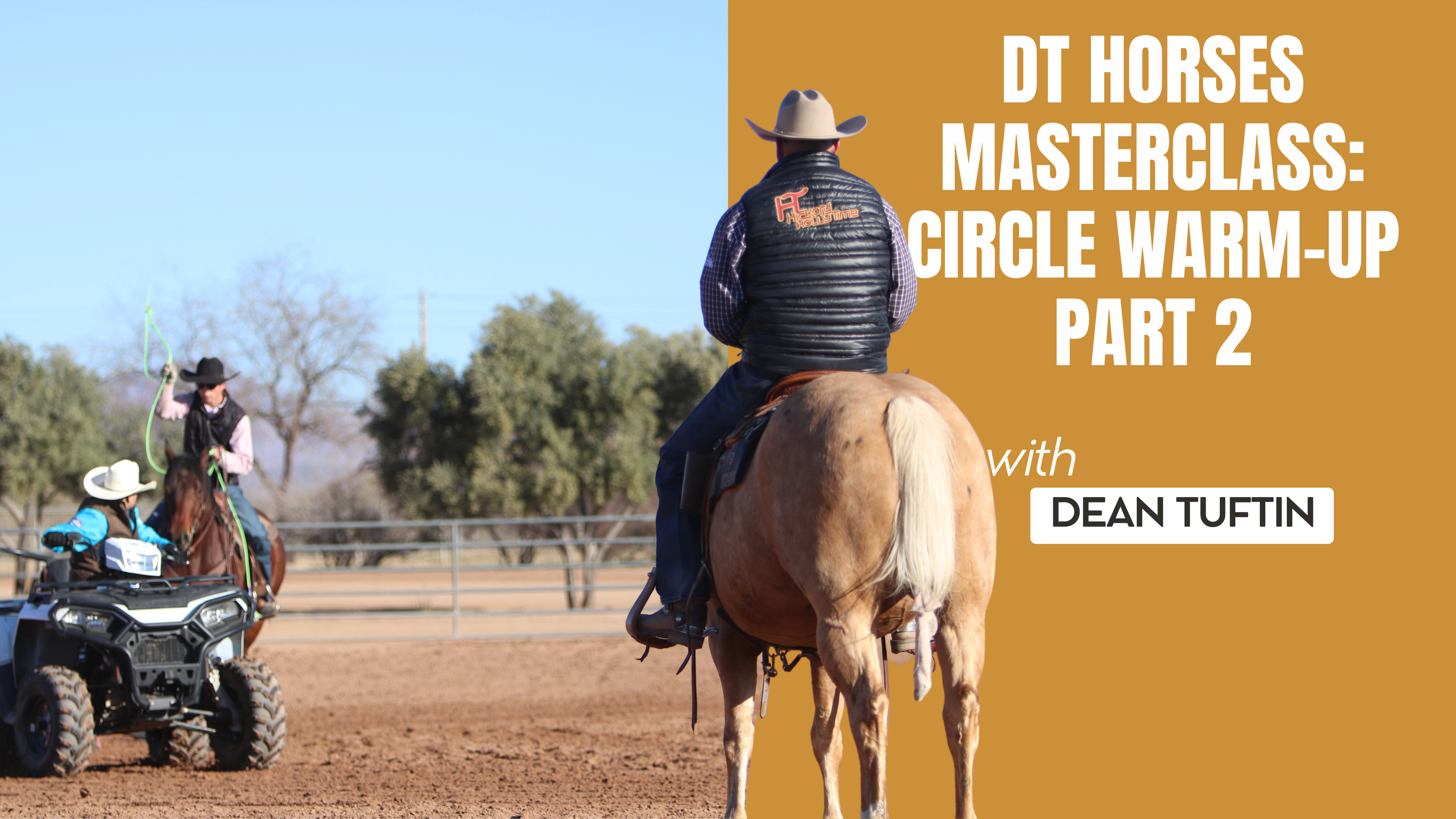 DT Horses Masterclass: Circle Warm-Up Part 2