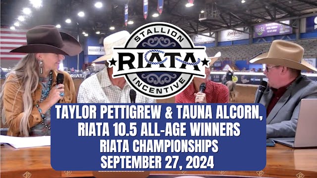 Taylor Pettigrew & Tauna Alcorn, Riat...