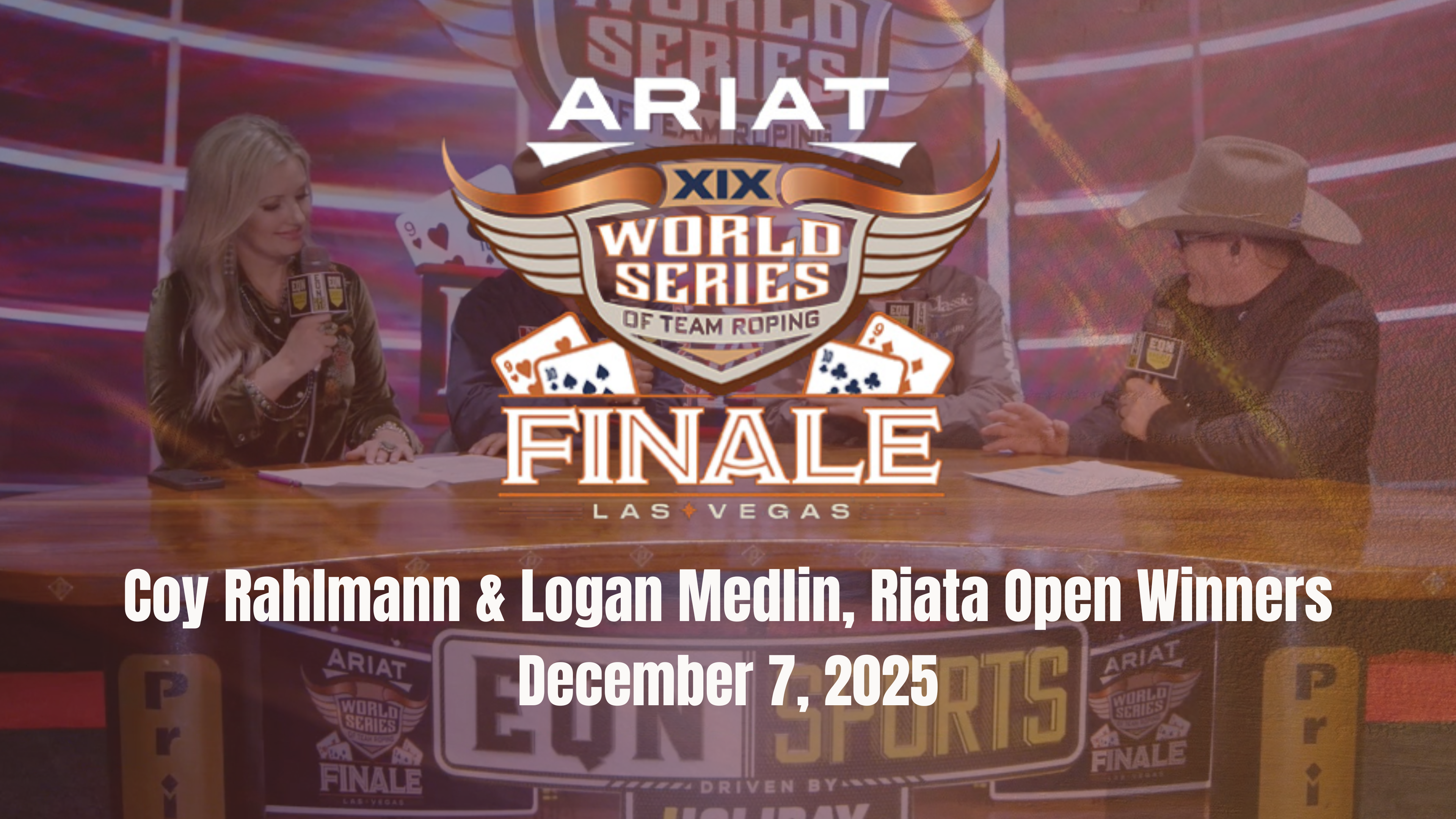 Coy Rahlmann & Logan Medlin, Riata Op...