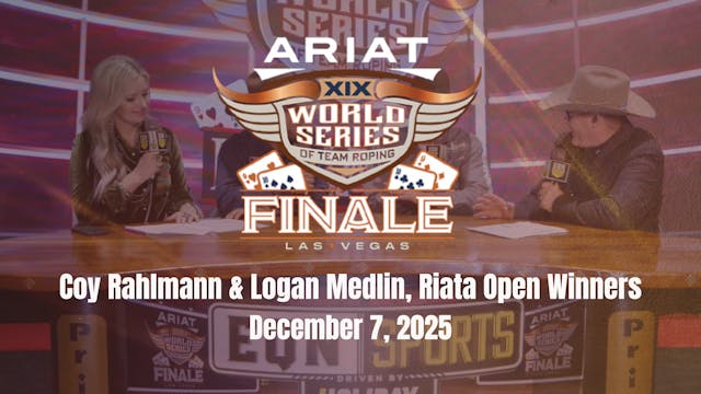 Coy Rahlmann & Logan Medlin, Riata Op...