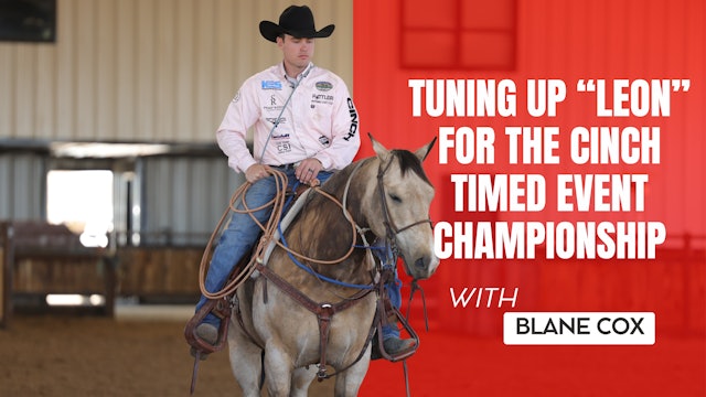 Tuning Up “Leon” for the Cinch Timed Event Championship