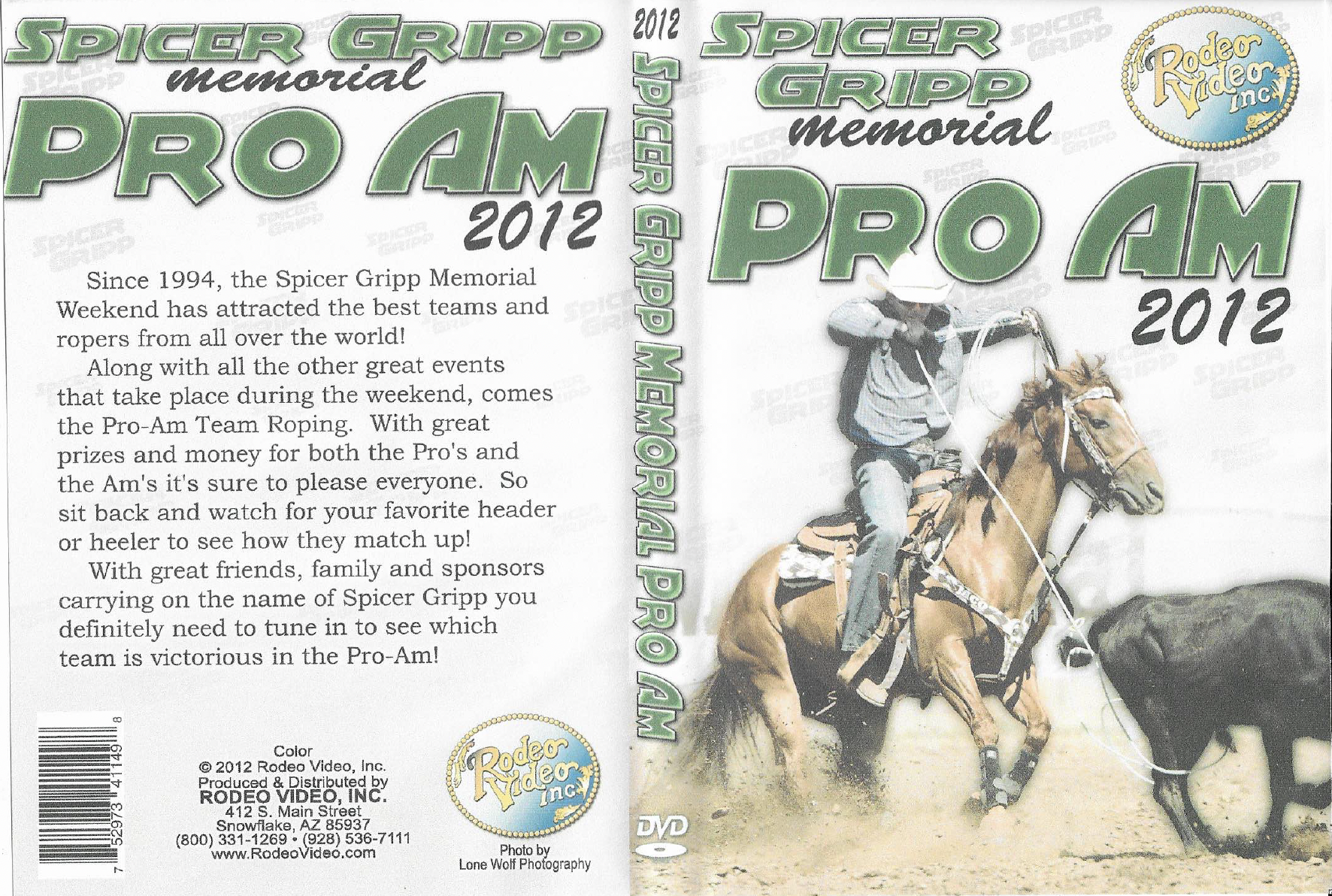 2012 Spicer Gripp Memorial | Team Roping Pro-Am