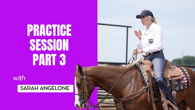 Practice Session Part 3 with Sarah Angelone