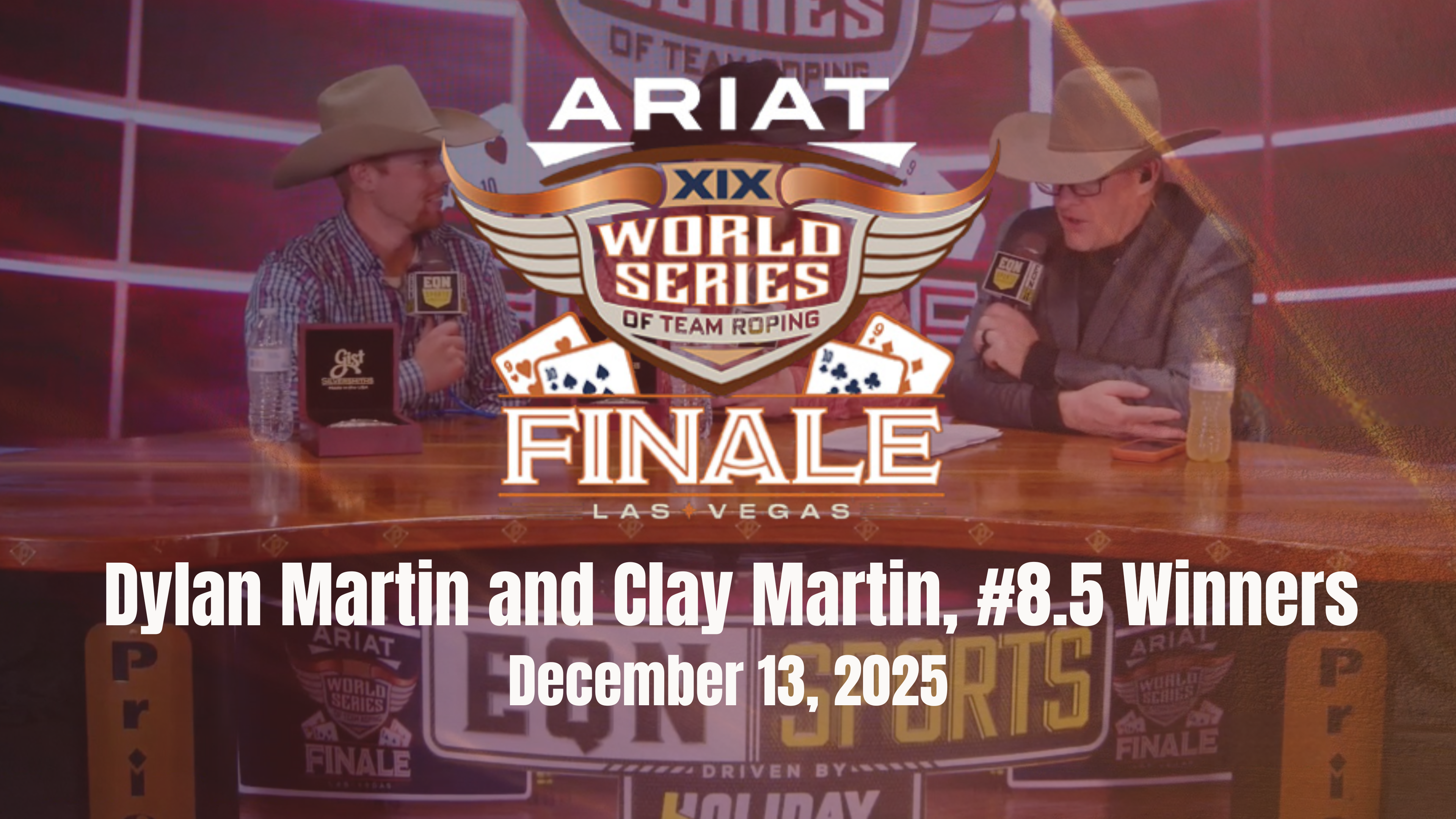 Dylan Martin and Clay Martin, #8.5 Winners | Ariat WSTR Finale | 12/13/25