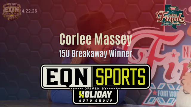 Corlee Massey, 15U Winner | USTRC Cin...