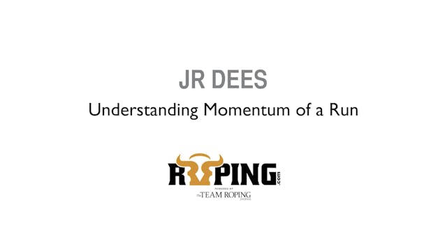 Understanding Momentum of a Run