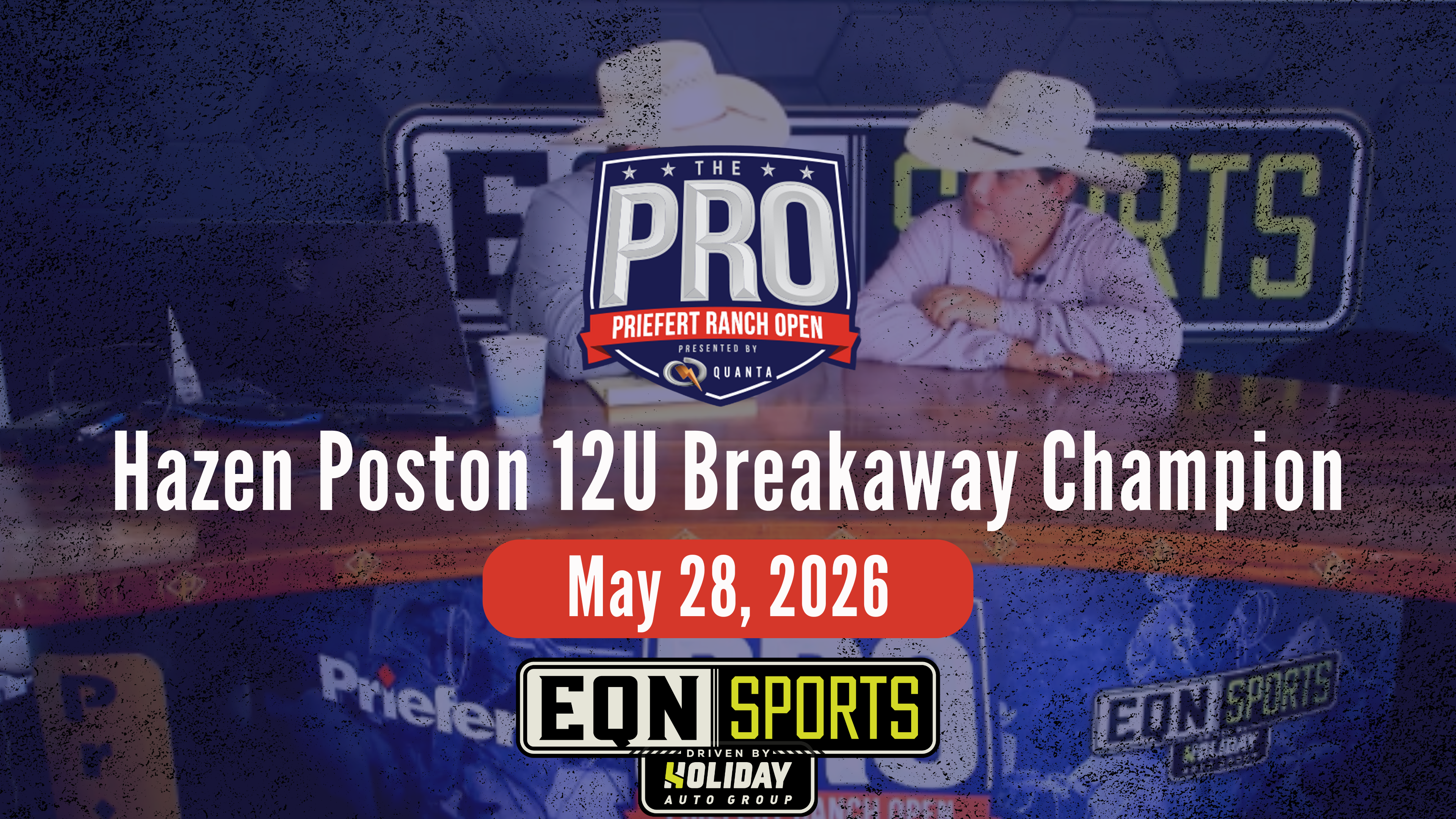 Hazen Poston 12U BRK Champ | Pro Priefert Ranch Roping | EQN Sports Desk