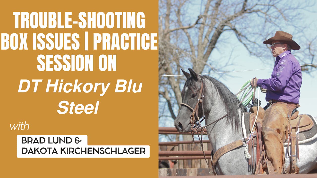 How To Close Rodeo Roping Box Trouble-Shooting Box Issues | Practice Session - Roping․com