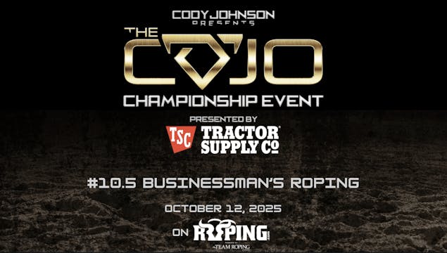#10.5 Businessman’s Roping | The COJO...