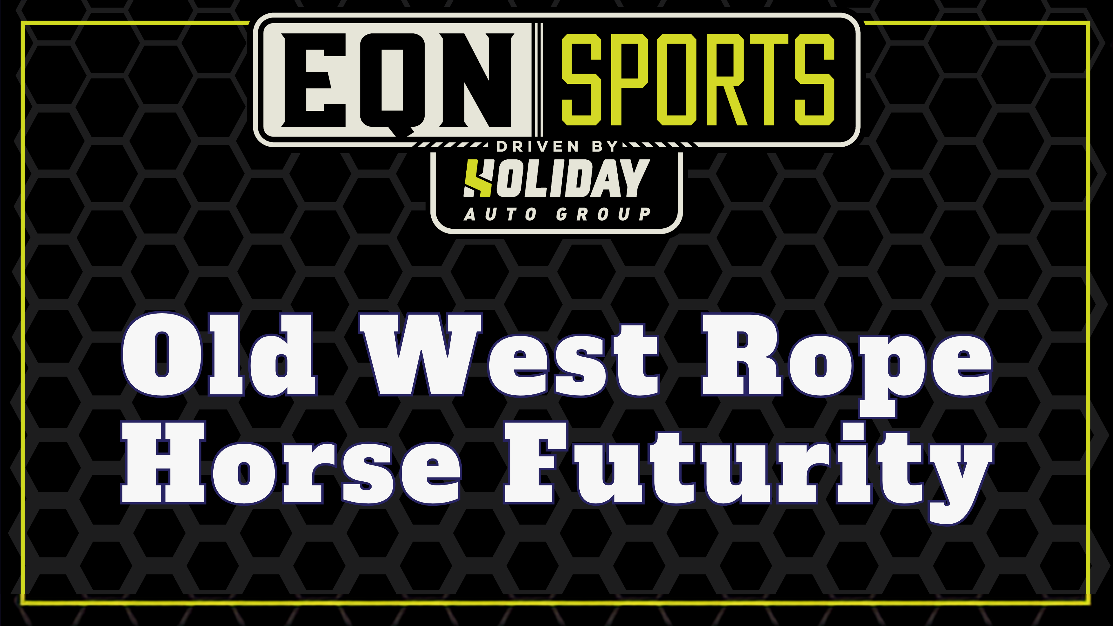 Old West Rope Horse Futurity EQN Sports Desk Interviews