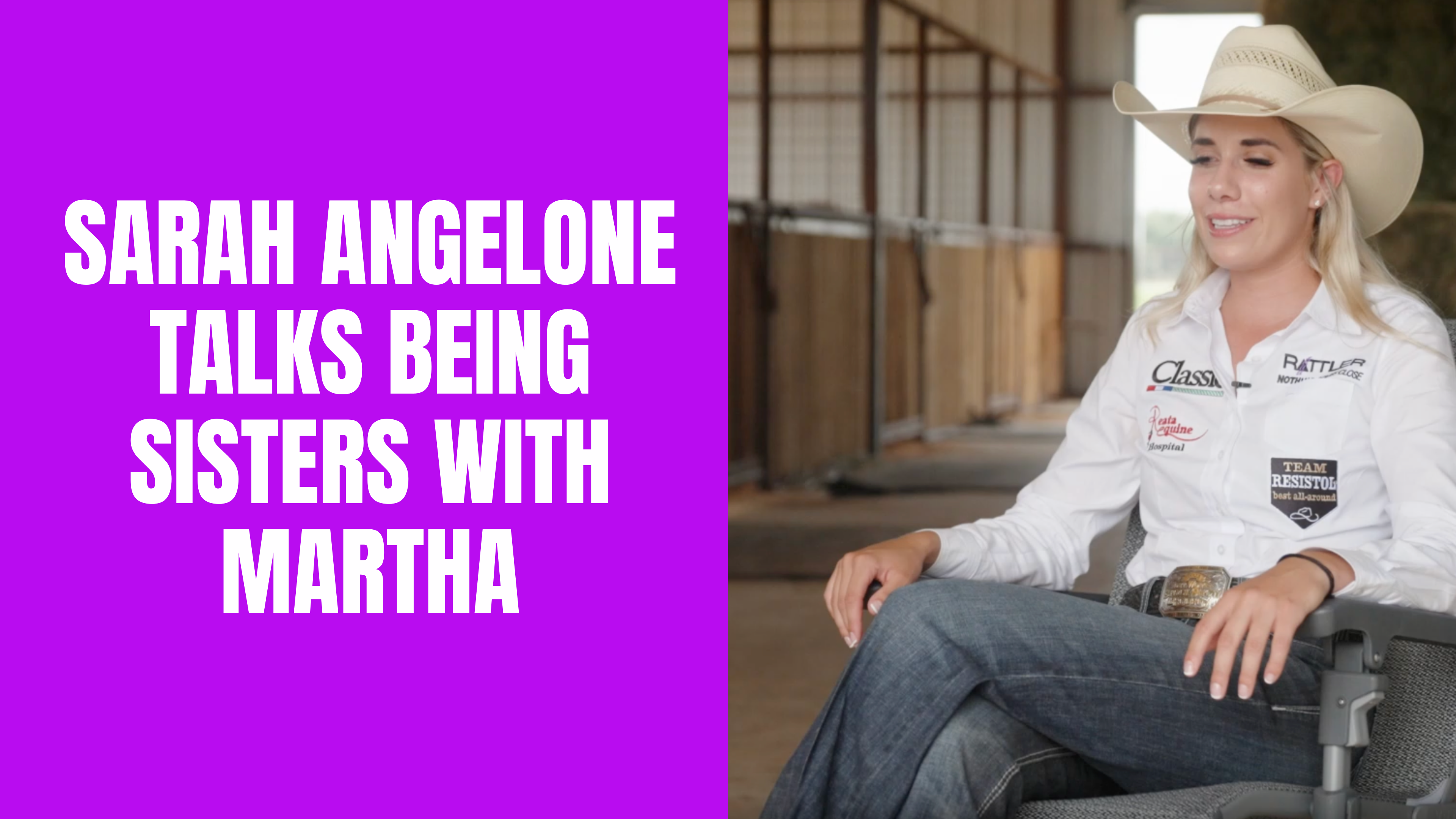 Sarah Talks About Martha Angelone