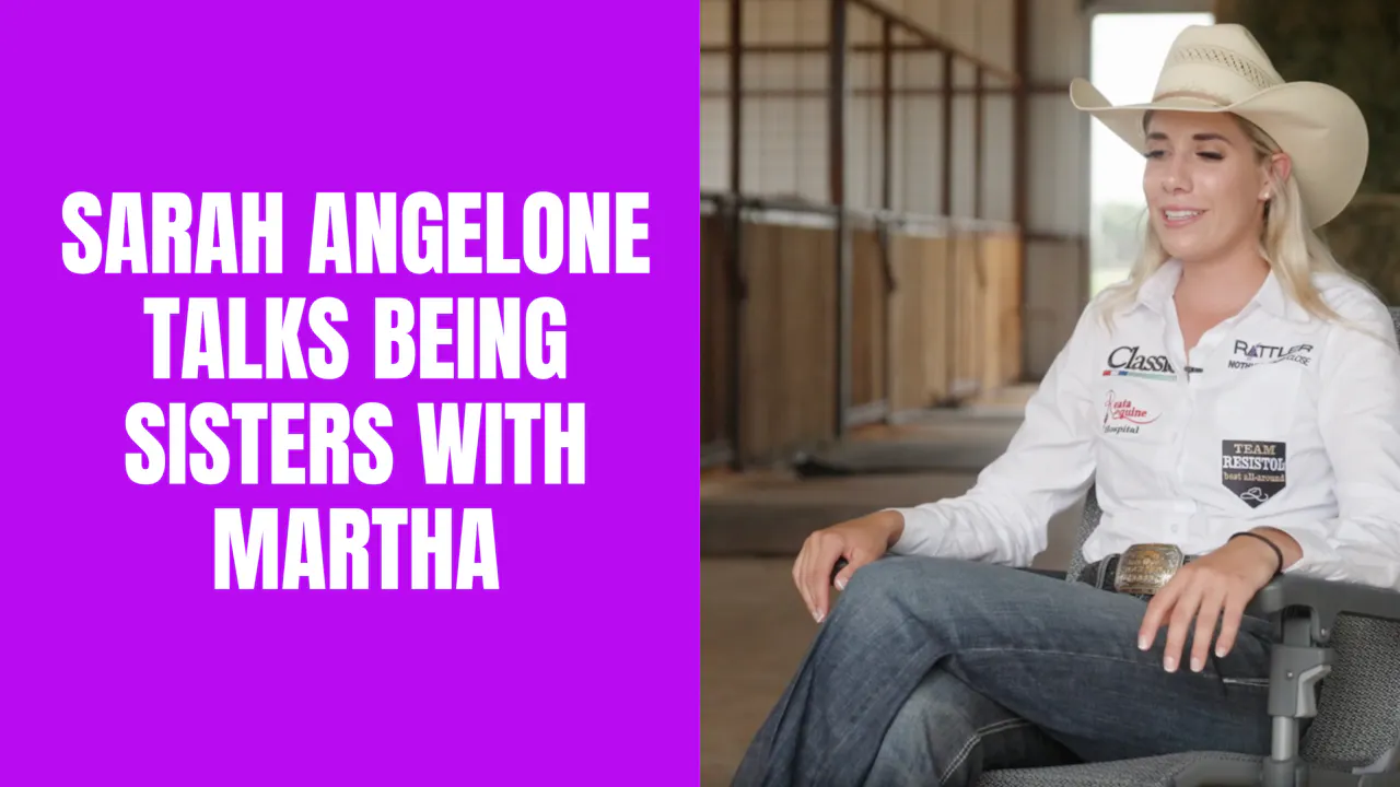 Sarah Talks About Martha Angelone - Roping․com