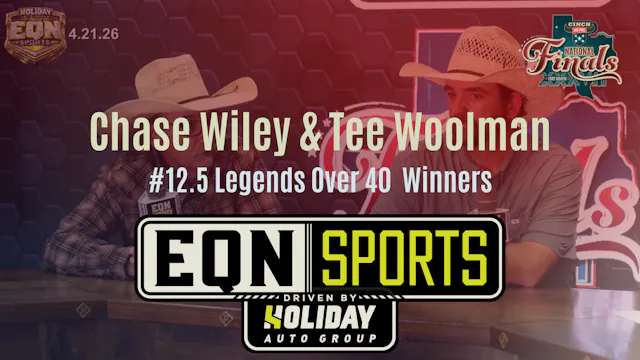 Chase Wiley & Tee Woolman ,12.5 Legen...