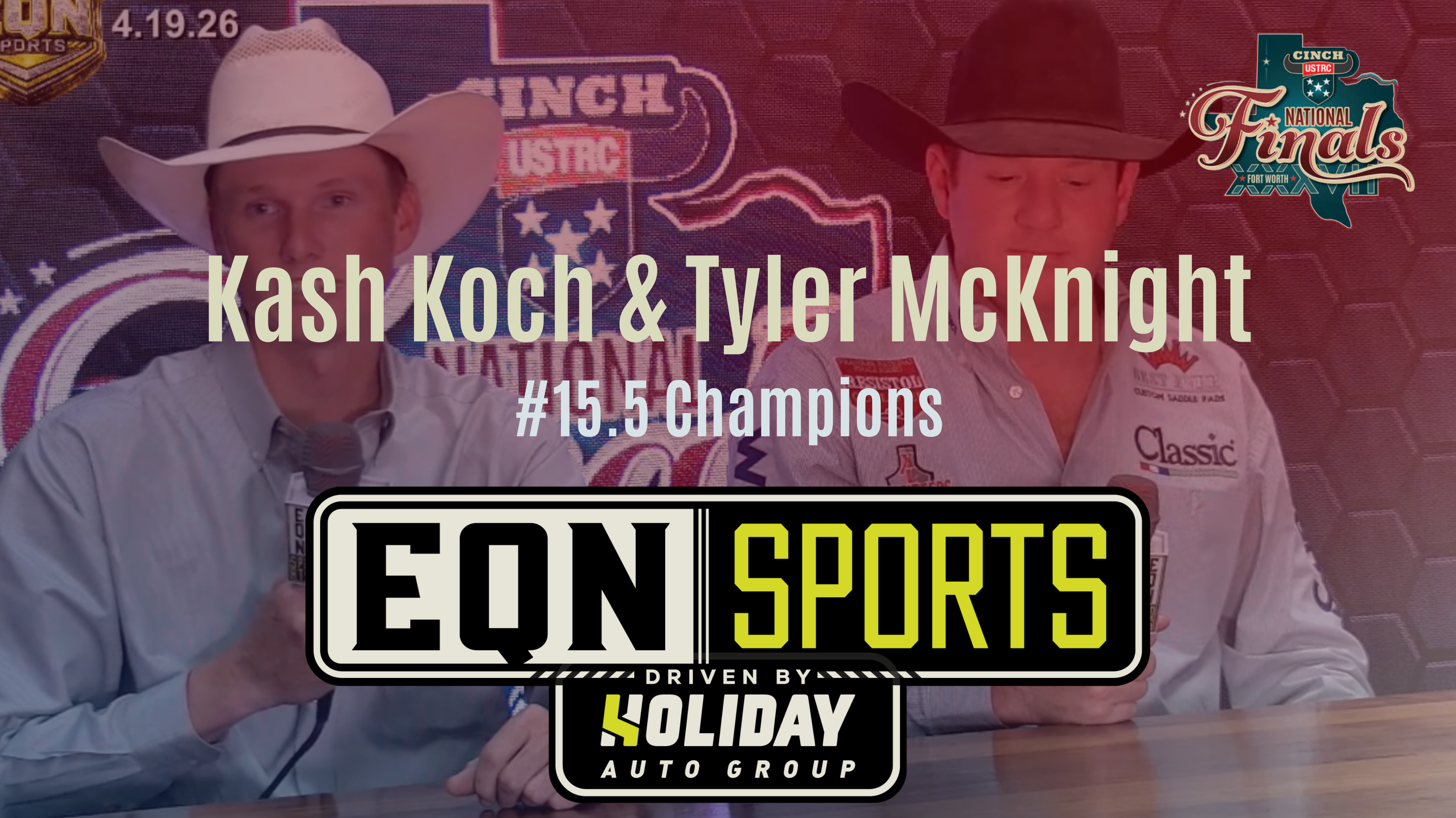 Kash Koch & Tyler McKnight, 15.5 Winn...