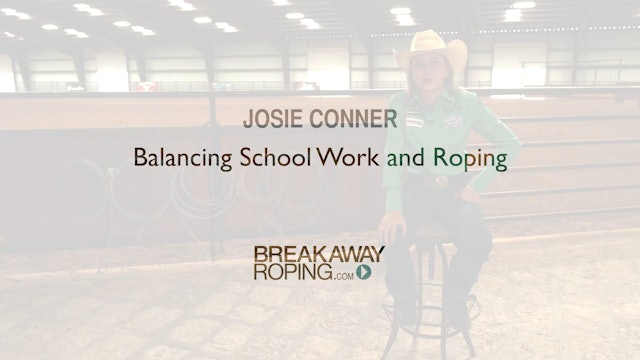 Balancing School Work and Roping